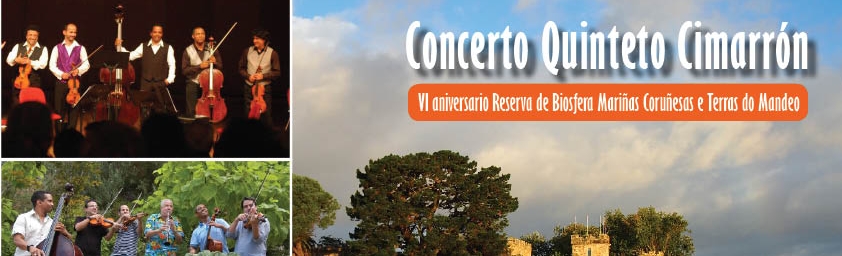 Concerto Quinteto Cimarrón polo VI Aniversario da RB Mariñas Coruñesas