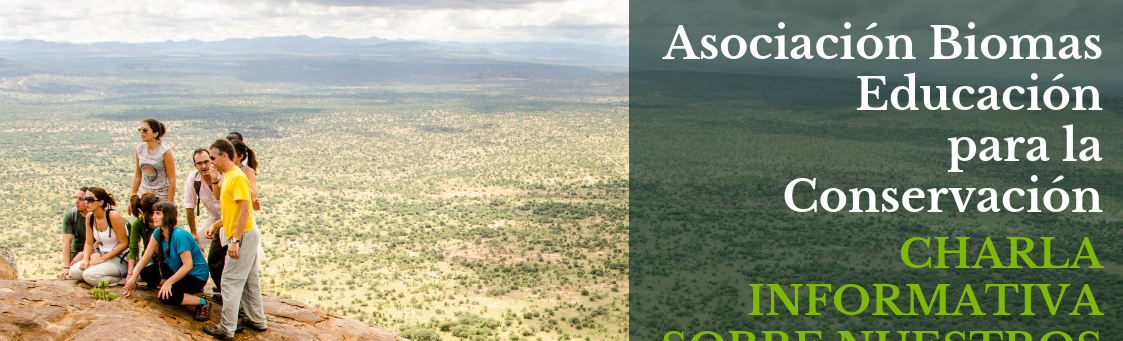 Educación para la Conservación: Charla sobre el programa formativo de la Asociación Biomas