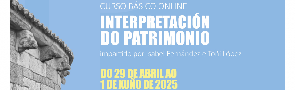 Curso Online Básico de Interpretación del Patrimonio
