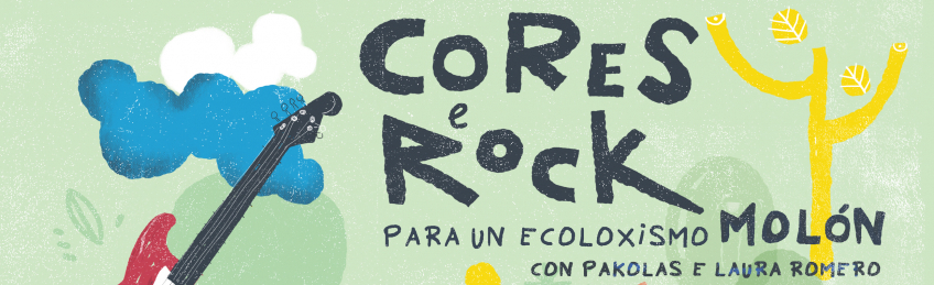 El espectáculo "Colores y rock para un ecologismo molón" con Laura Romero y Pakolas arranca en la biblioteca verde del CEIDA