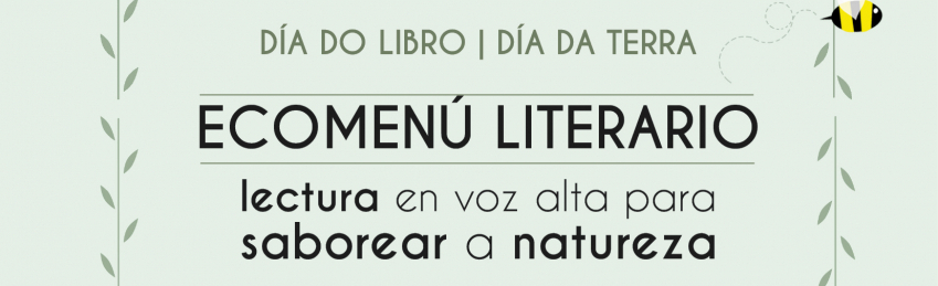 Ecomenú Literario: Día del Libro | Día de la Tierra