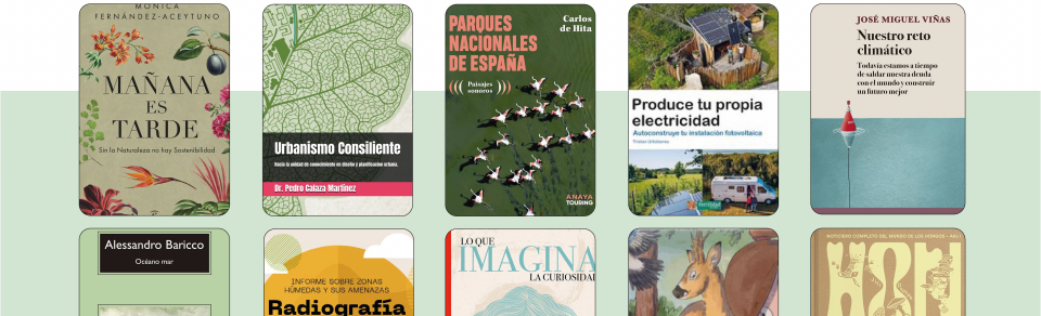 Novedades bibliográficas de la biblioteca y Centro de Documentación Ambiental