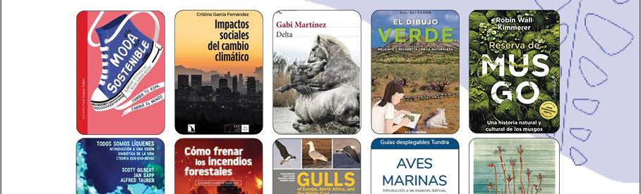 Novedades bibliográficas de la biblioteca y Centro de Documentación Ambiental
