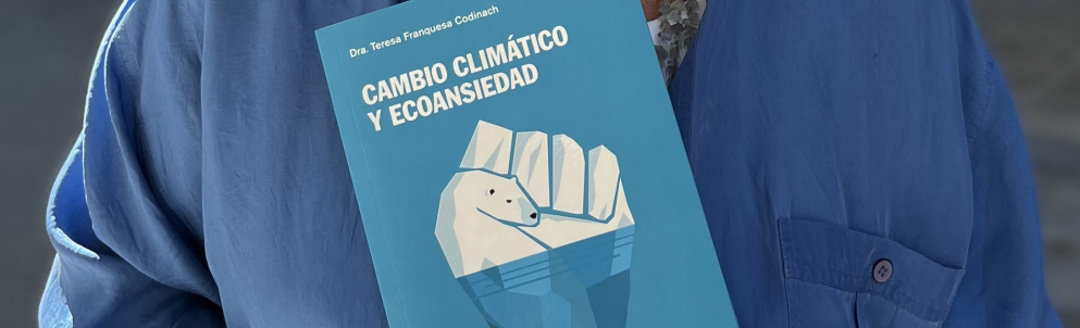 Presentación del libro 'Cambio climático y ecoansiedad' de Teresa Franquesa